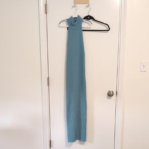 Zara Teal Sleeveless Maxi Dress